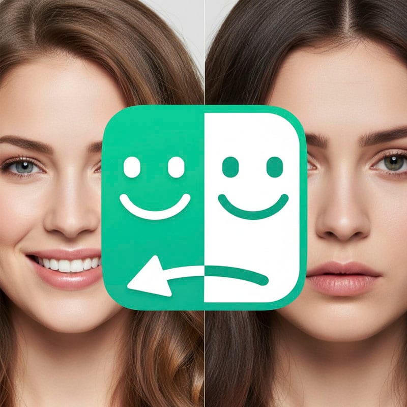 Azar swap 2 women faces