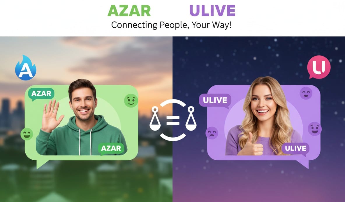 대안으로서의 Azar와 Ulive 채팅