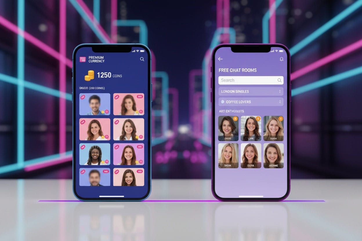 Paid coomeet chat vs free ulive dating app